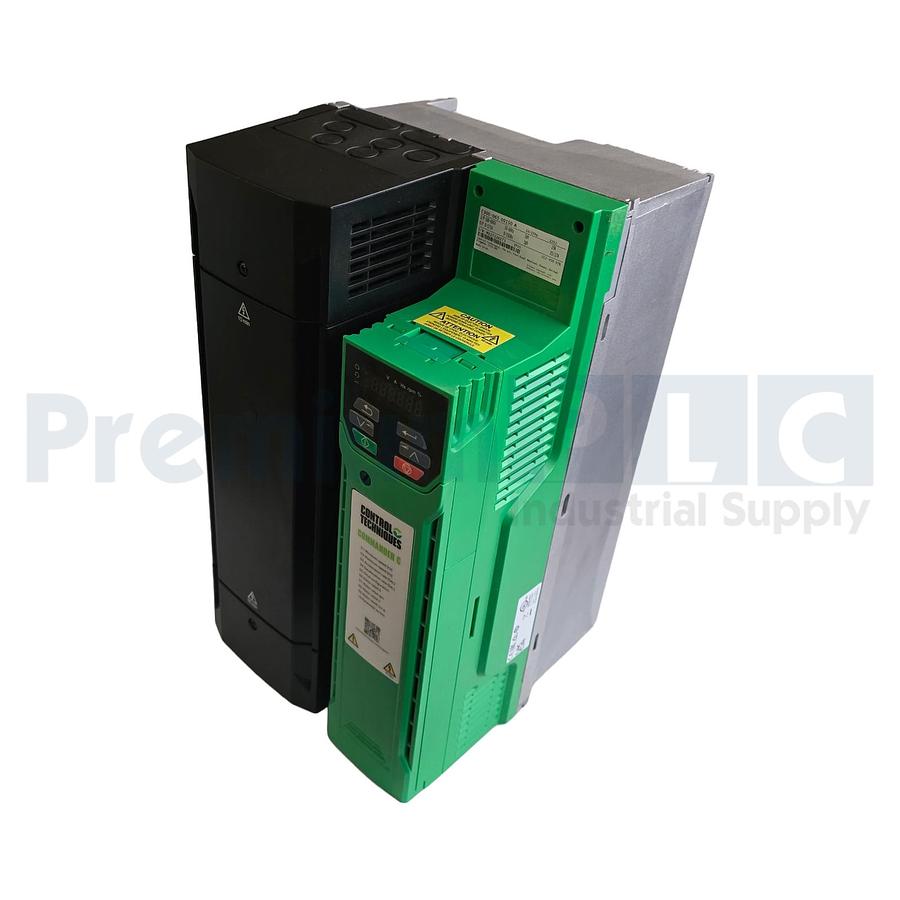 Used CONTROL TECHNIQUES C300-065 COMMANDER AC DRIVE 15HP C300-06500150A10101AB100 NEW