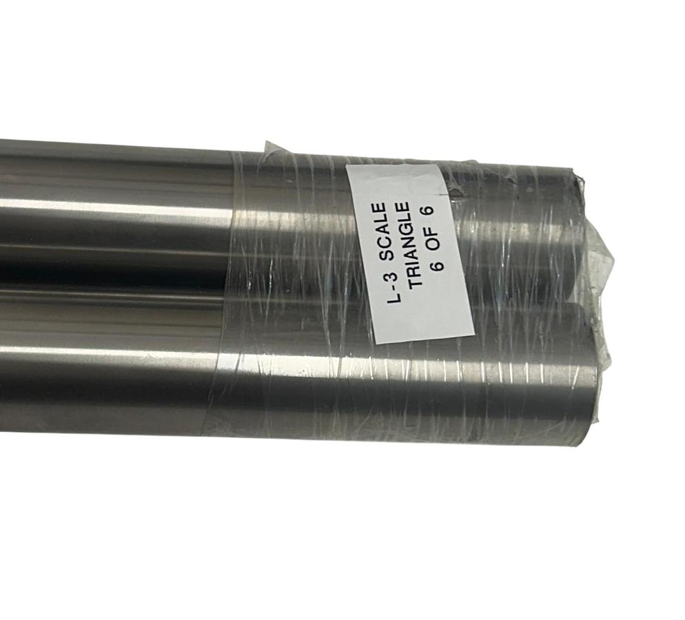 Used 2 TRIANGLE 21-A-02-B1 / 104027581 OEM ROTARY WHEEL SHAFTS 24.1'' (SHORT) NSNP