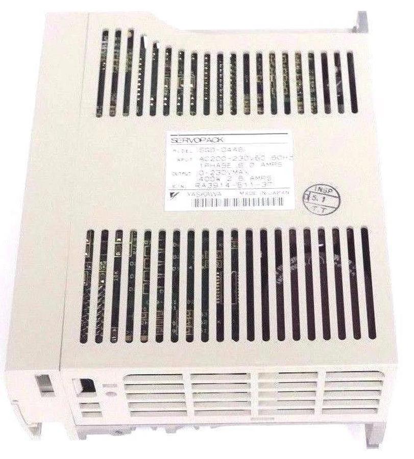 NIB YASKAWA SERVOPACK SGD-04AS SERVO DRIVE 1 PHASE, 6AMPS SGD04AS