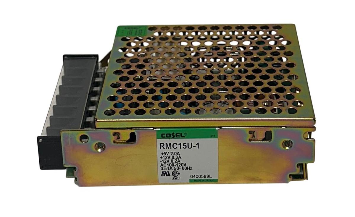Used COSEL RMC15U-1 / RMC15U1 SWITCHING REGULATOR RMC15 POWER SUPPLY 100-120V NSMP