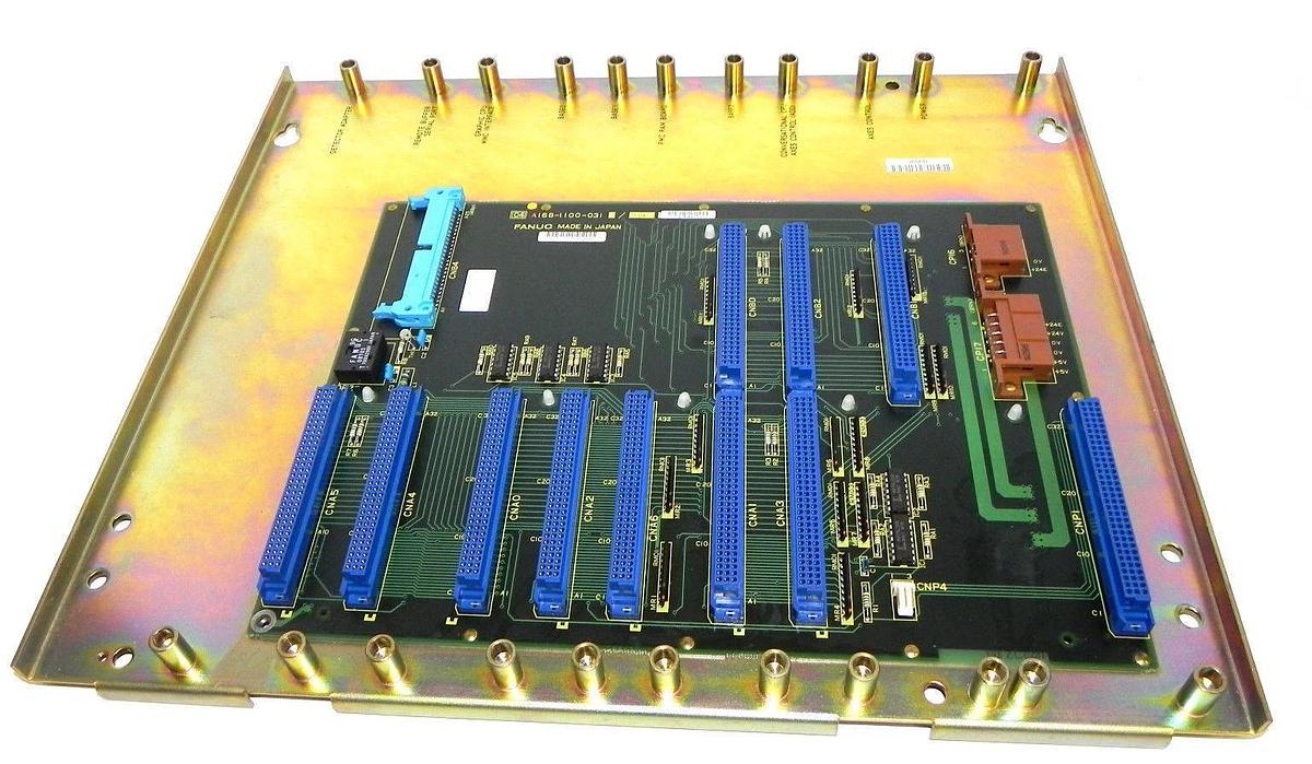 Refurbished REPAIRED FANUC A16B-1100-0310 PC BOARD BACKPLANE 9SLOT A320-1100-T314/04