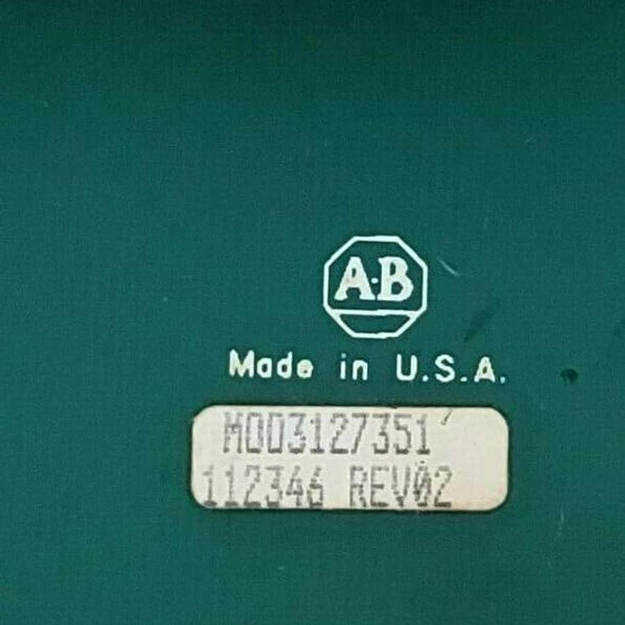 Used ALLEN BRADLEY 112346 REV. 02 DISTRIBUTION BOARD MOD3127351