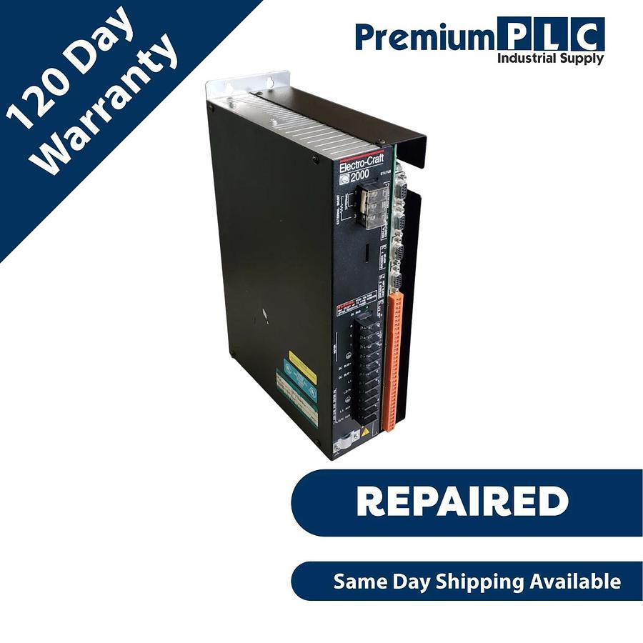 Refurbished REPAIRED ELECTRO-CRAFT RELIANCE 9101-2162 REV. H IQ 2000 SERVO DRIVE PDM-20