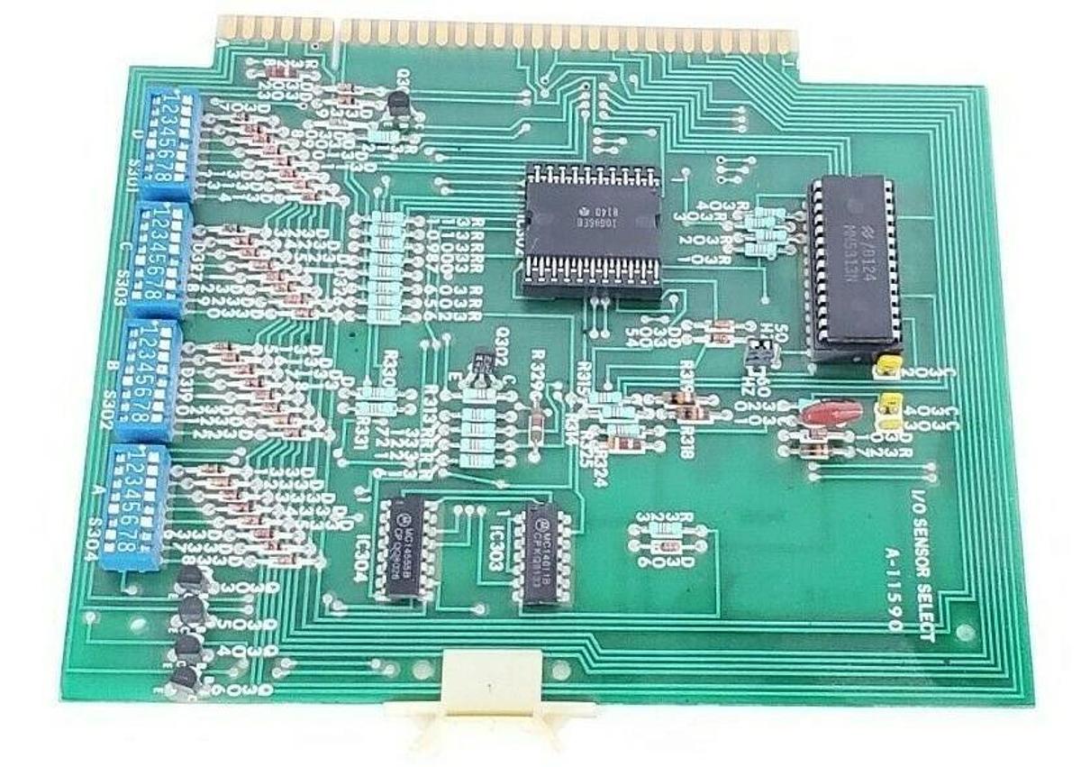 Used INVENSYS BARBER COLMAN A-11590 I/O SENSOR BOARD A11590