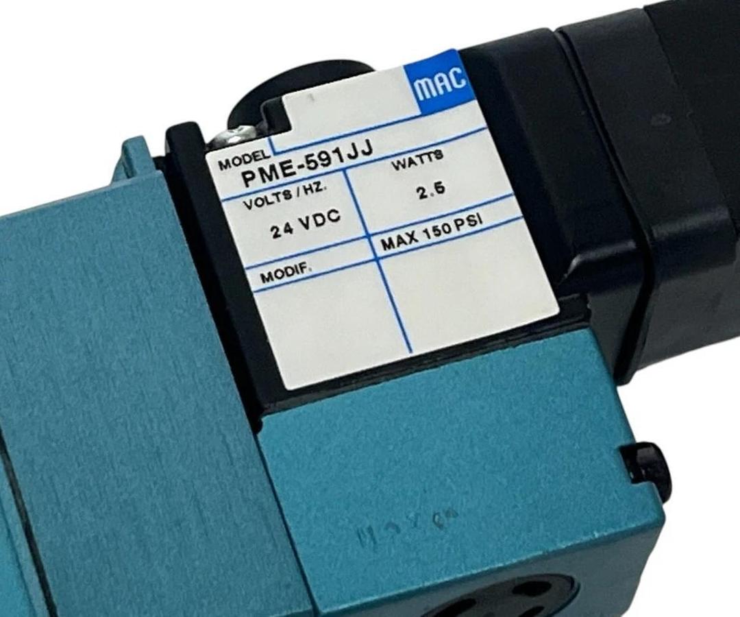 MAC Valves 825C-PM-591JJ-552 82 Series Pneumatic Solenoid Valve 24VDC - NSMP