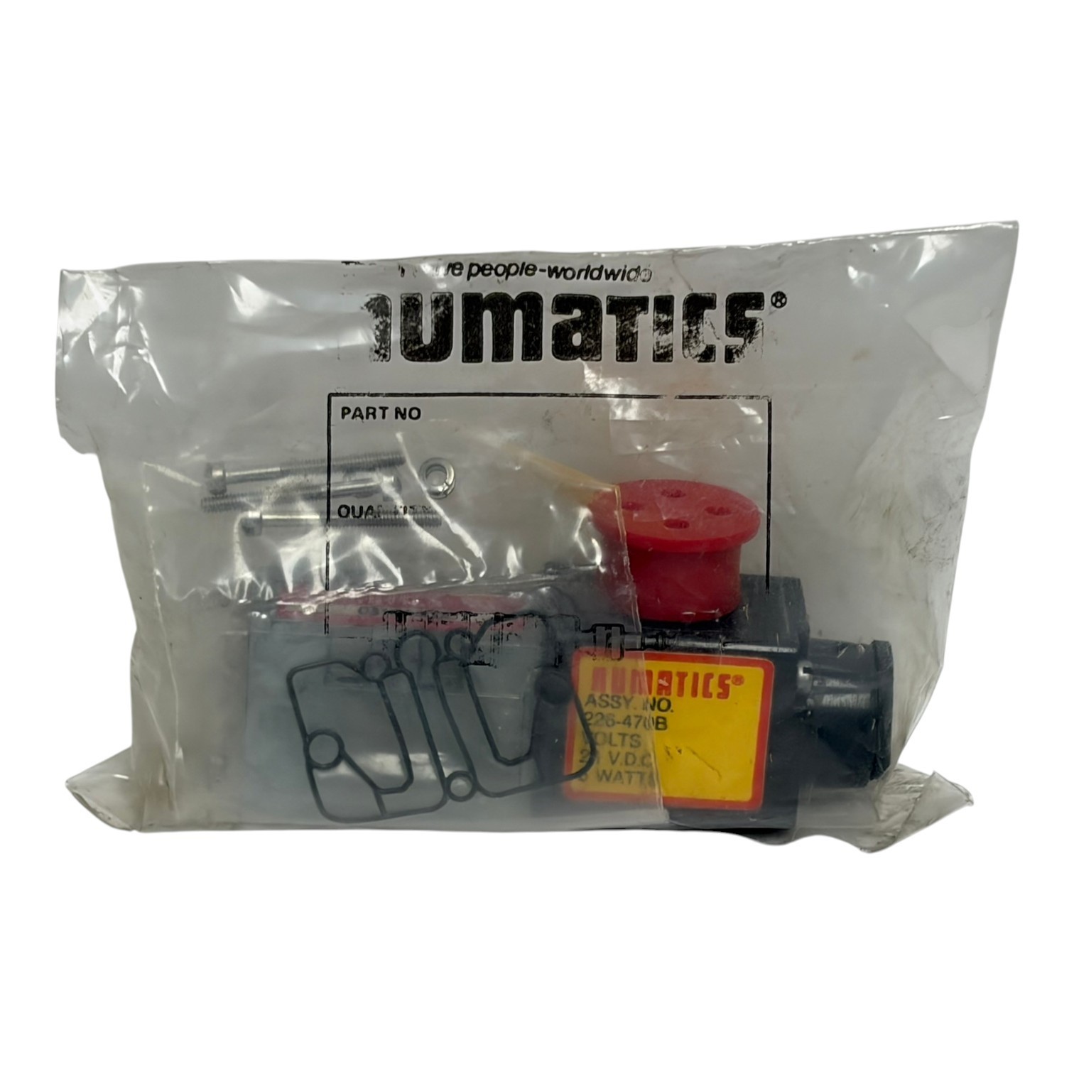 Numatics 031SA400E Solenoid Air Valve 226-470B 24VDC 6W New Factory Sealed