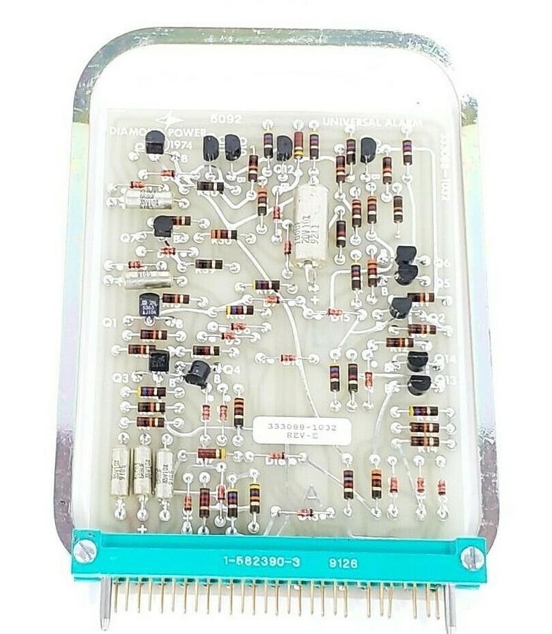 Used NEW DIAMOND POWER 333088-1032 UNIVERSAL ALARM BOARD REV. E 3330881032