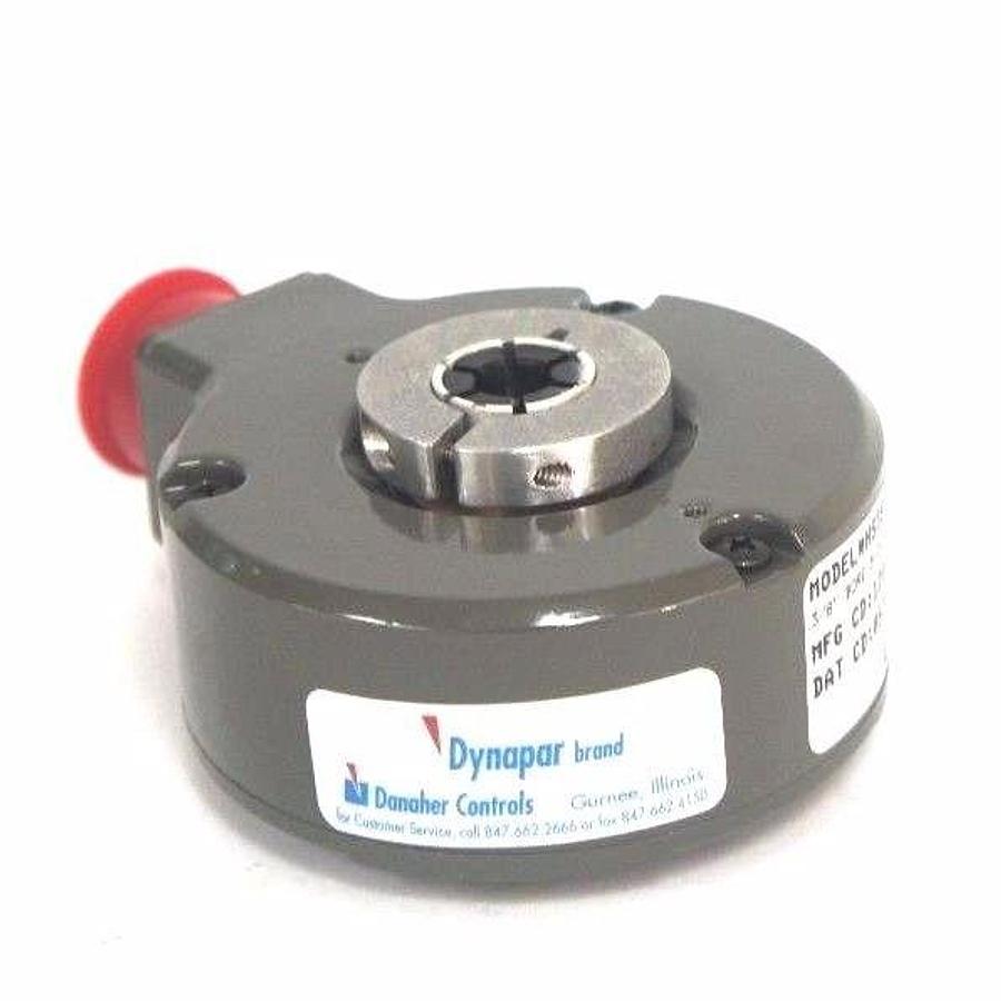 Used NIB DANAHER DYNAPAR HS35050043331 ENCODER 5-26V, 7PIN CONNECTOR, 3/8" BORE