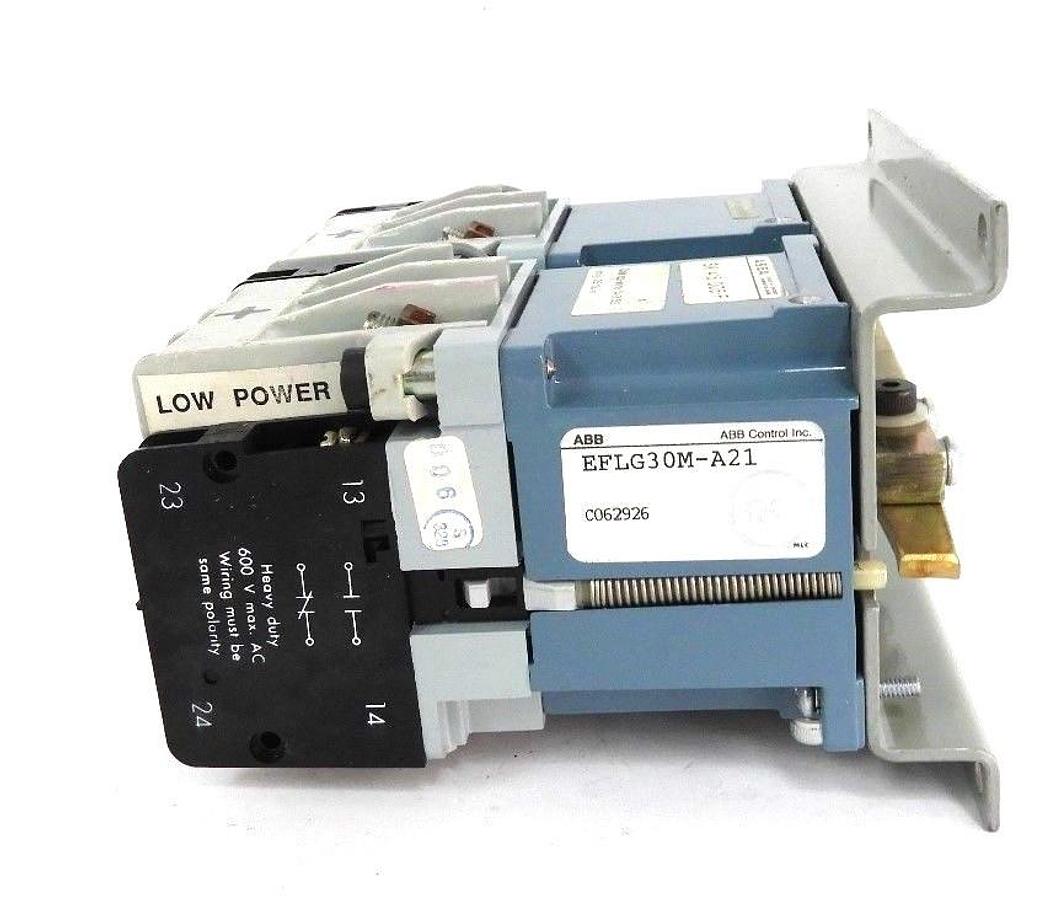 NIB ABB EFLG30M-A21 SPEC. DUTY MI CONTR. 120/60, EFLG30, EFLG-30-RP, EFLG-30-CK