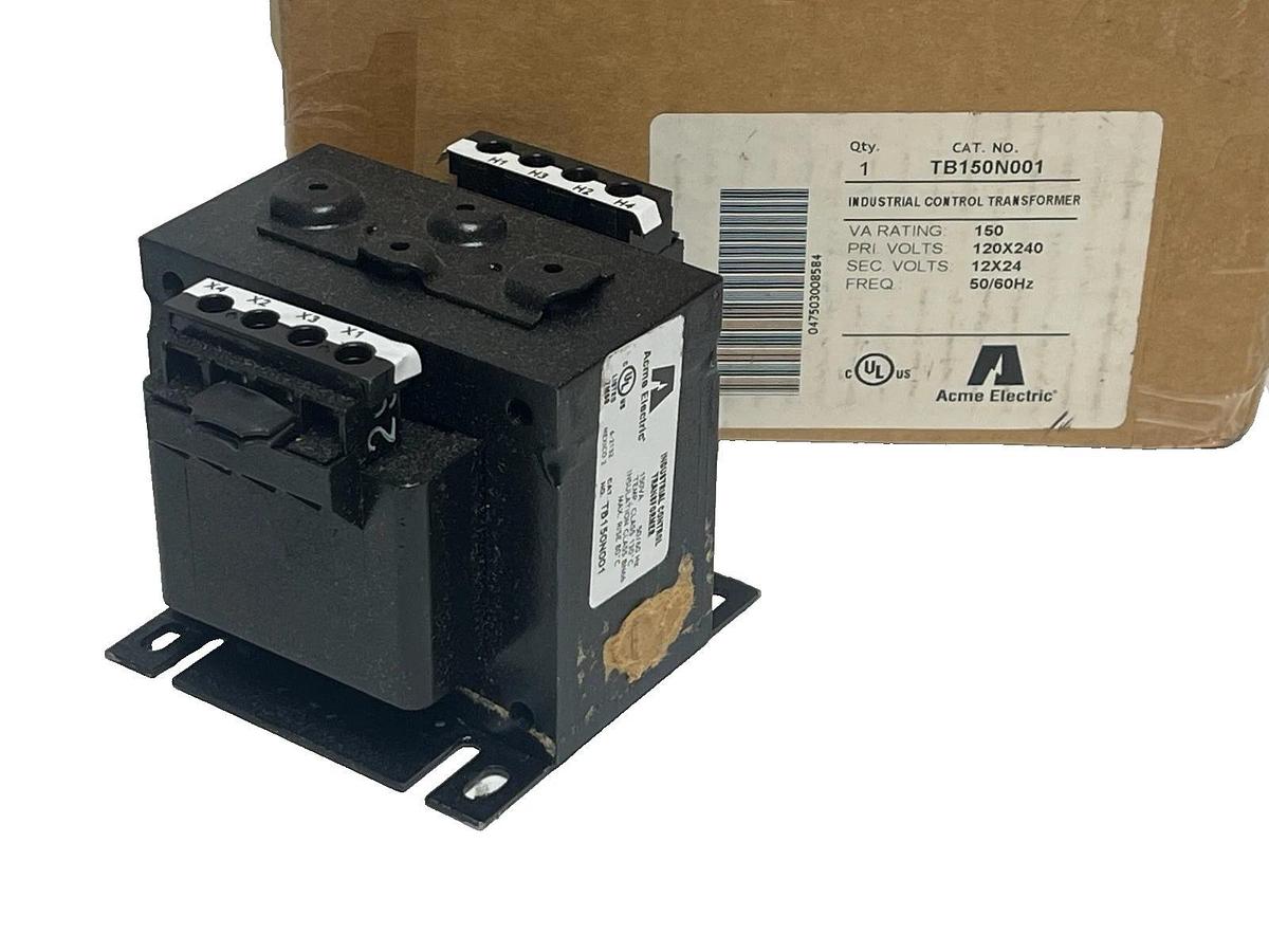 NEW Acme Electric TB150N001 Industrial Control Transformer 150VA 240/480V-120V