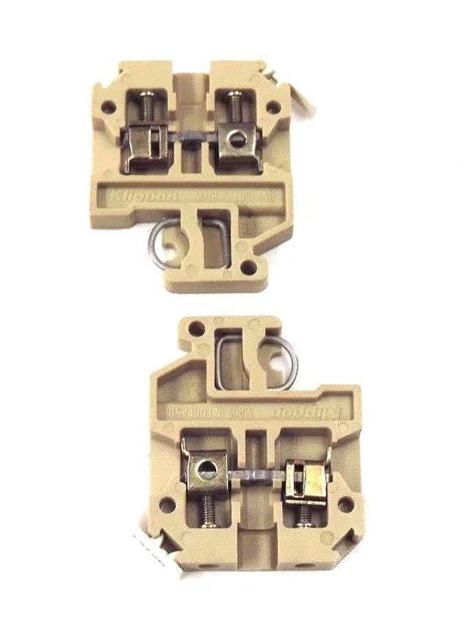 Used LOT OF 17 WEIDMULLER KLIPPON SAK 2.5 TERMINALS 750V, 27A, SAK25