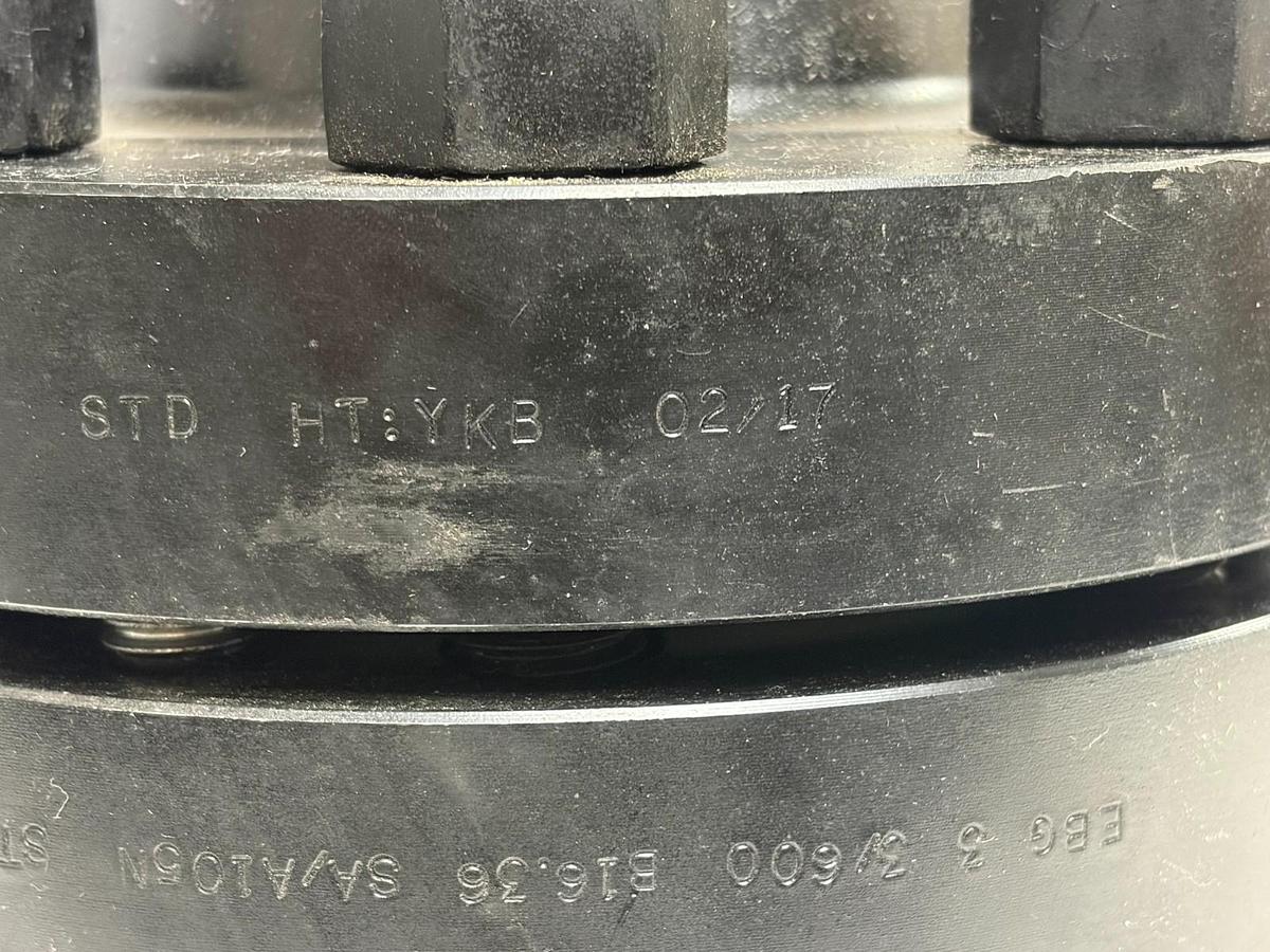 Used EBG 3" 3/600 B16.36 SA/A105N Orifice Flange Union Assembly STD New Surplus