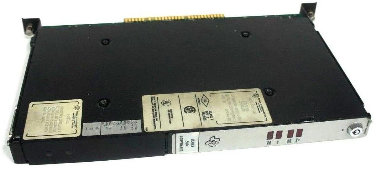 Used TEXAS INSTRUMENTS 520C-1102 SERIES 500 CONTROLLER ASSY NO 2491806-0002 520C1102