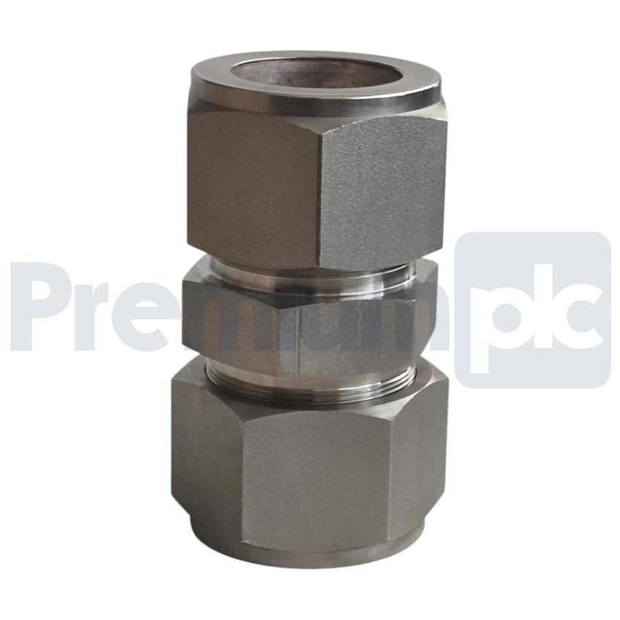 Swagelok SS-2400-6 Stainless Steel Tube Fitting Union 1-1/2" Tube OD NSNP