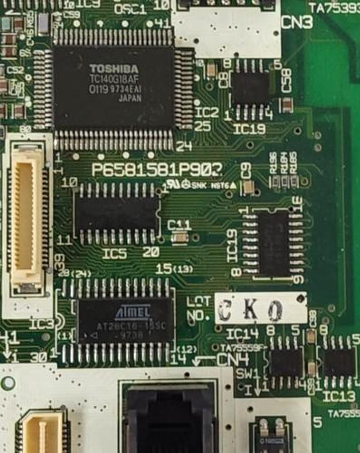 Used TOSHIBA P6581271G901 CONTROL BOARD