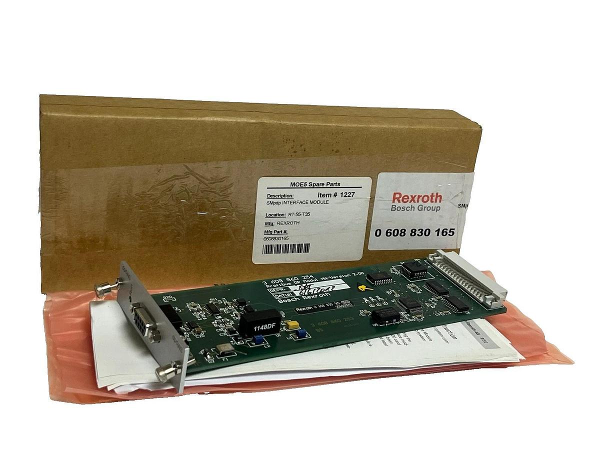 Bosch Rexroth 3-608-860-254 / 0-608-830-165 SMpdp Profibus DP Module
