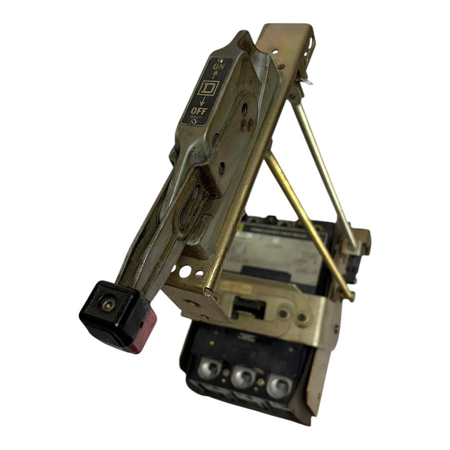 Used Square D LAL36350 350A Circuit Breaker Class 9422 RR-1 Operating Mechanism