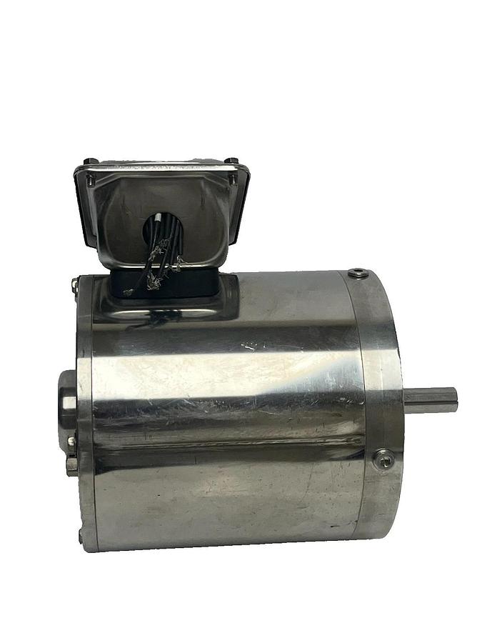 Sterling Electric SBY034MCA Stainless Washdown Motor 1/3HP 1750RPM 3PH 56C TENV