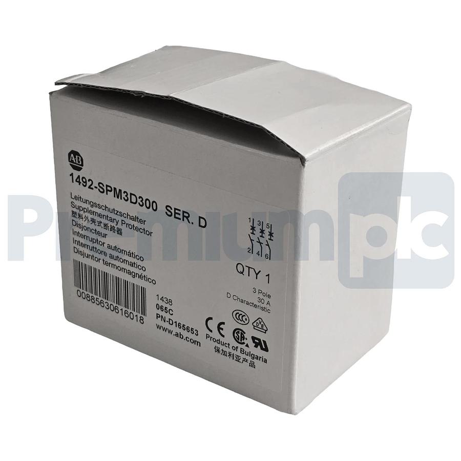 Allen-Bradley 1492-SPM3D300 /D Supplementary Protector 30A 3P Circuit Breaker