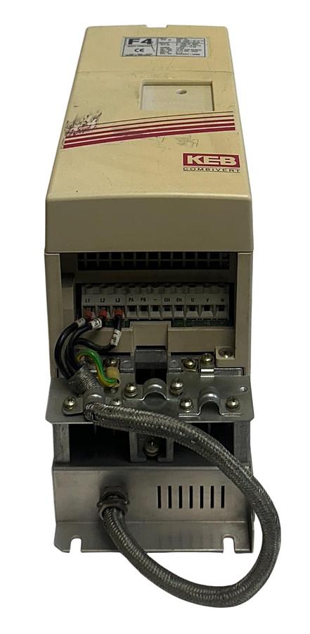 Used KEB 14.F4.C3E-3440 / 14F4C3E3440 KEBCO F4 COMBIVERT AC DRIVE 10HP 2/4P REPAIRED