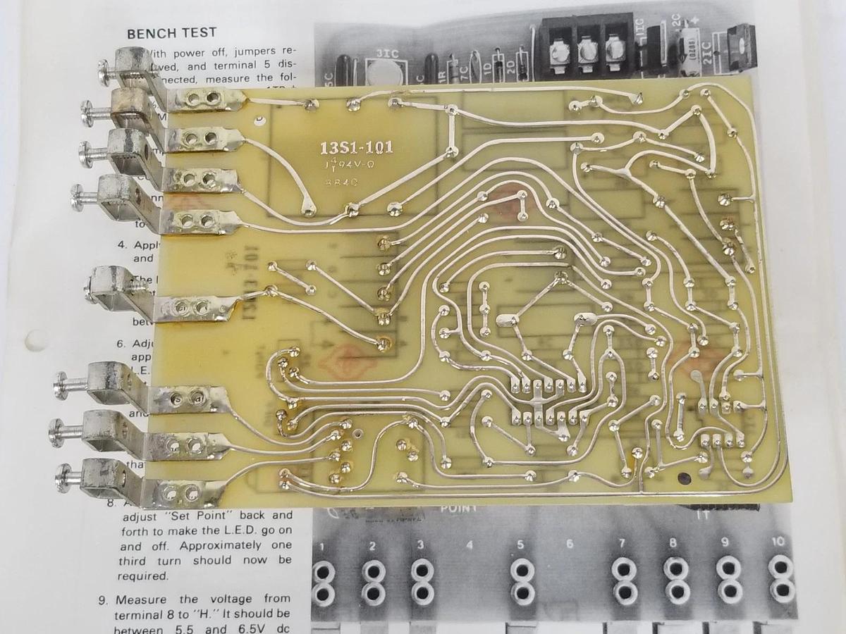 NEW FENNER INDUSTRIAL CONTROLS 12M3-101 VOLTAGE SENSOR BOARD 12M3101