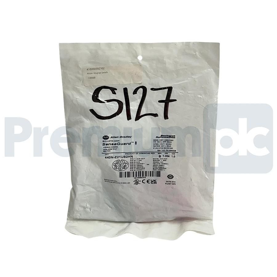 Used ALLEN BRADLEY 440N-Z21US2HN /B BULLETIN 440N SensaGuard UNIQUE CODED SWITCH NSFS