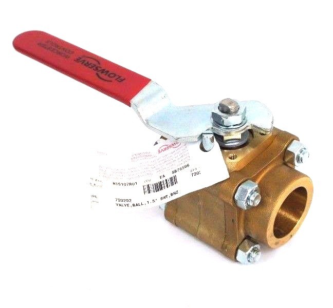 Used NEW WORCESTER FLOWSERVE R2CWP1000 BALL VALVE 1-1/2" SWT 11/2 4416PETE, 4416PMTE