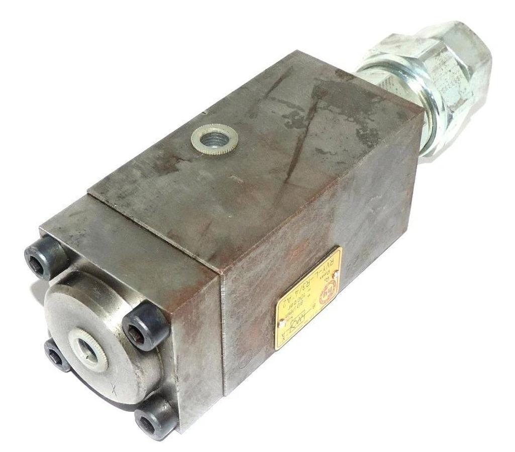 Used HYDRAULIK RING RVY-L-R 3/4" A2 FLOW CONTROL VALVE RVYLR34A2