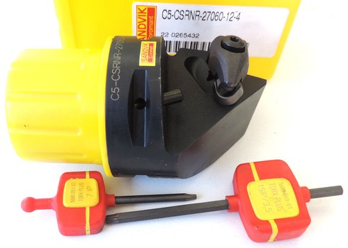 Used NEW SANDVIK COROMANT C5-CSRNR-27060-12-4 CUTTING TURNING TOOL C5CSRNR27060124