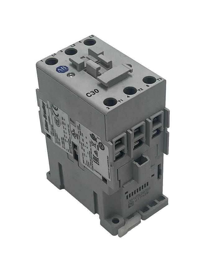 Used Allen Bradley 100-C30D00 /C IEC Contactor 30A 600V 120VAC COIL 100-C30*00 NSNP