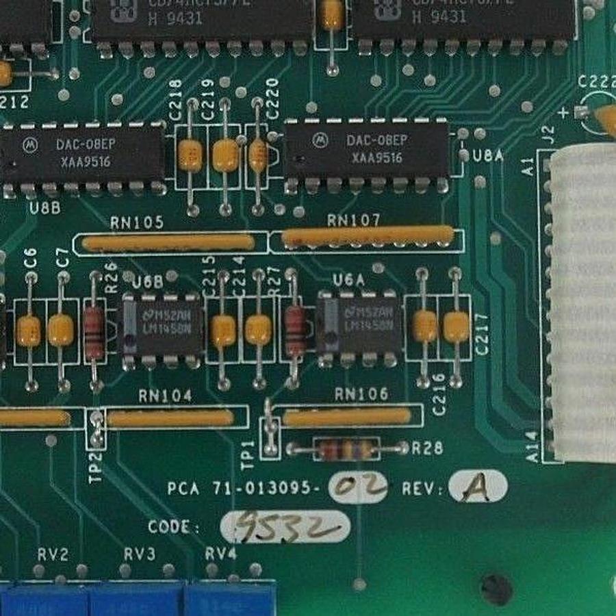 Used PARKER COMPUMOTOR AX3 BOARD 71-013095 , 71-013095-02 REV. A