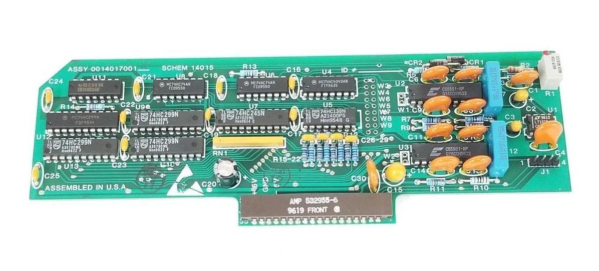 Used MENSOR 0014017001 CONTROL BOARD 0014017001K, 14015 , 0014016001