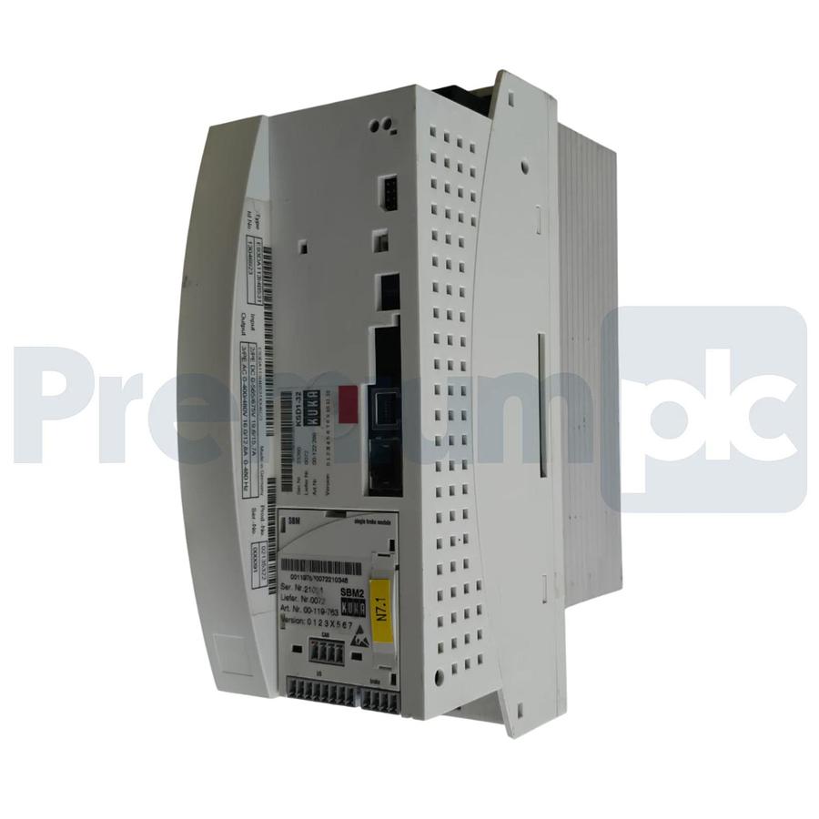 Used KUKA KSD1-32 E93DA113I4B531 SERVO DRIVE E93DA113I4B531XX4B23 13046923 w/SBM2