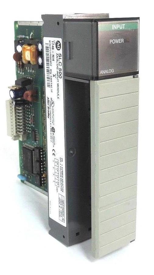 Used ALLEN BRADLEY 1746-NI4 ANALOG INPUT MODULE 1746NI4 SER. A
