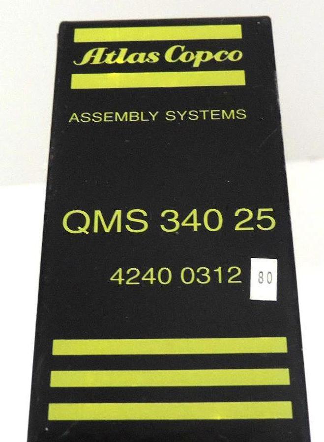 Used ATLAS COPCO 4240031281-0004 SERVO CONTROLLER QMS 340 25 340VDC 25A, QMS34025