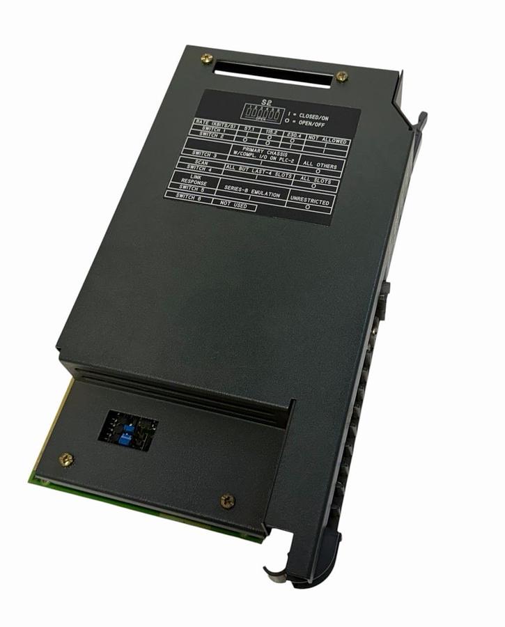 Used ALLEN BRADLEY 1771-ASB /E REV. C03 REMOTE I/O ADAPTER MODULE F/W REV: H