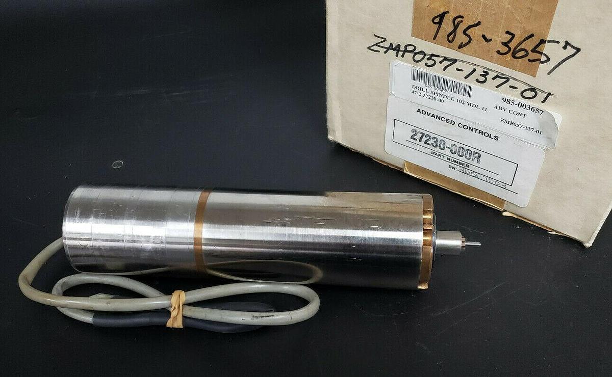 Refurbished ADVANCED CONTROLS 27238-000R DRILL SPINDLE 27238000R (REPAIRED)