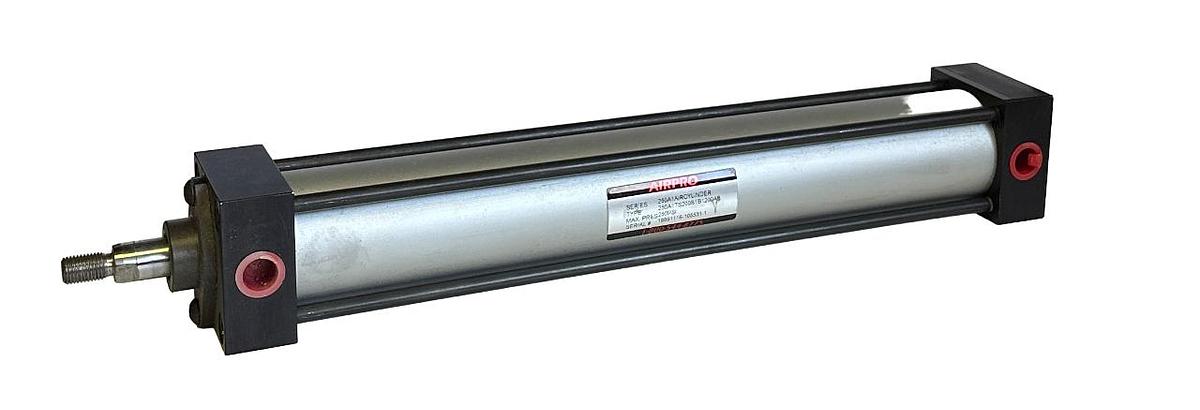 Used NEW AIRPRO 250A-1TS200S1B1200-AB / 250A1TS200S1B1200AB PNEUMATIC CYLINDER 250PSI