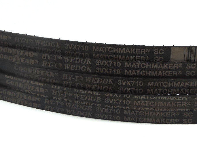 Used LOT OF 5 NEW GOODYEAR HY-T WEDGE 3VX710 V-BELTS MATCHMAKER