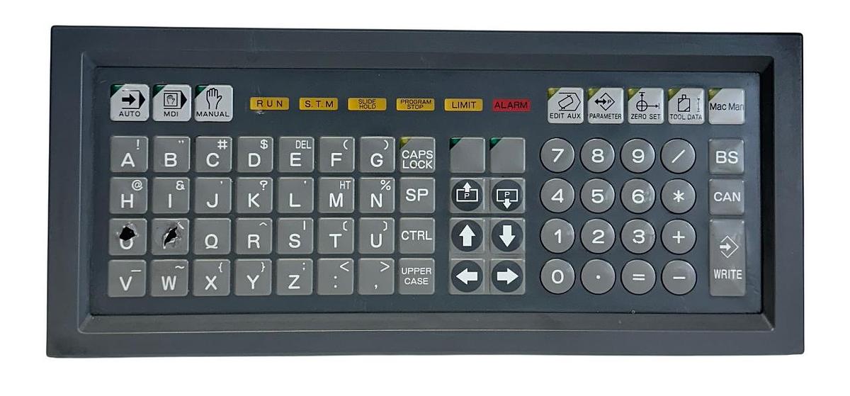 Used OKUMA M-SC / 971494 / C-9402-4101-1 OPUS 7000 OPERATOR KEYPAD ASSEMBLY USNP