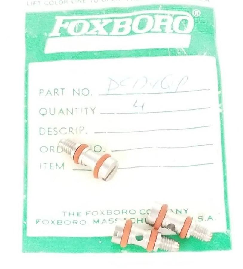 LOT OF 3 NEW FOXBORO DC124QP RESTRICTOR SCREWS