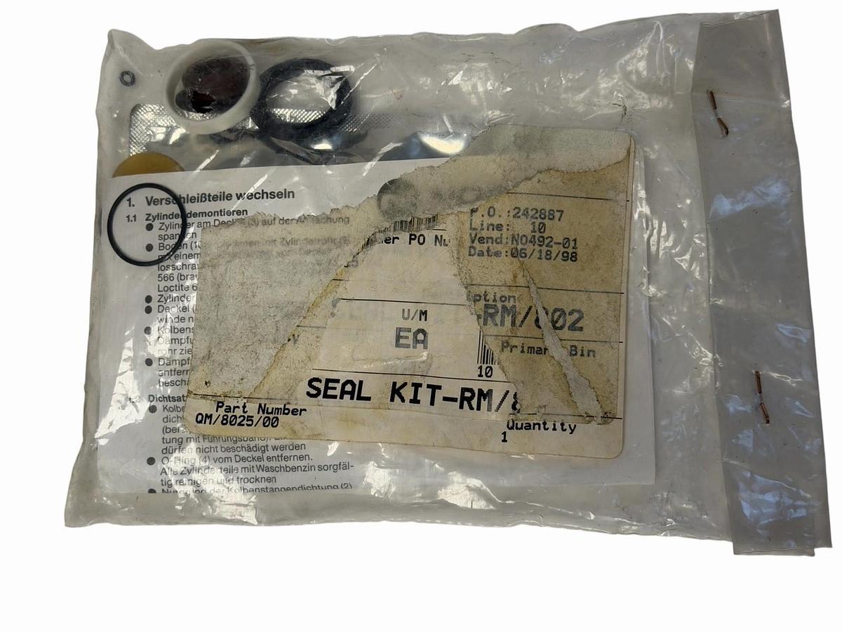 Used NEW NORGREN QM/8025/00 SEAL KIT