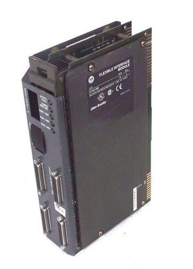 Used ALLEN BRADLEY 2760-RB FLEXIBLE INTERFACE MODULE SER A REV L 2760RB
