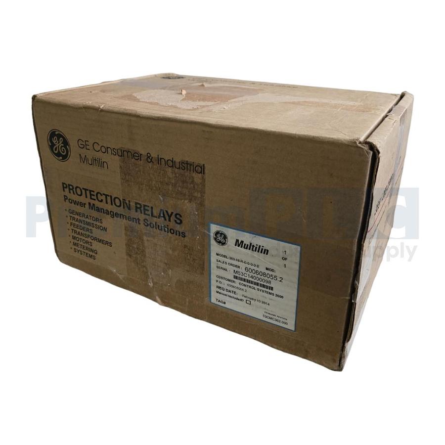 Used GE Multilin 369 Legacy MOTOR MANAGEMENT PROTECTION RELAY 369-HI-R-0-0-0-0-E NSMP