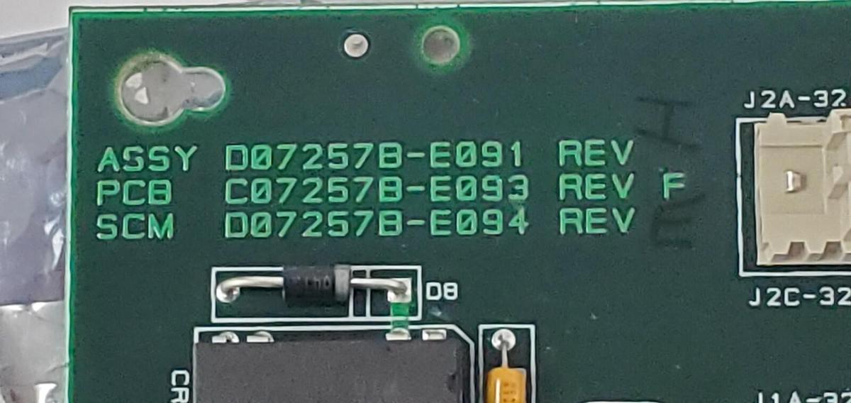 Used NEW RAMSEY TECHNOLOGY INC D07257B-E121-A MOTHER BOARD REV. I