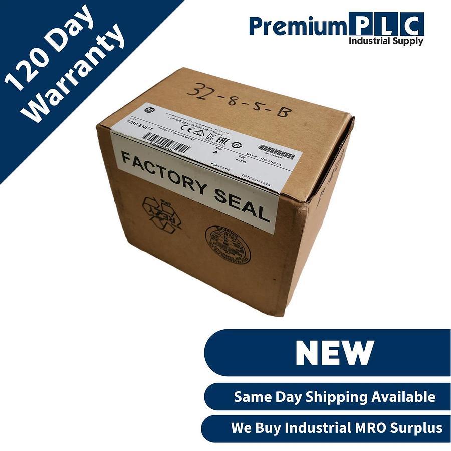 NEW ALLEN BRADLEY 1768-ENBT /A CompactLogix L4X ETHERNET/IP MODULE FW 4.005