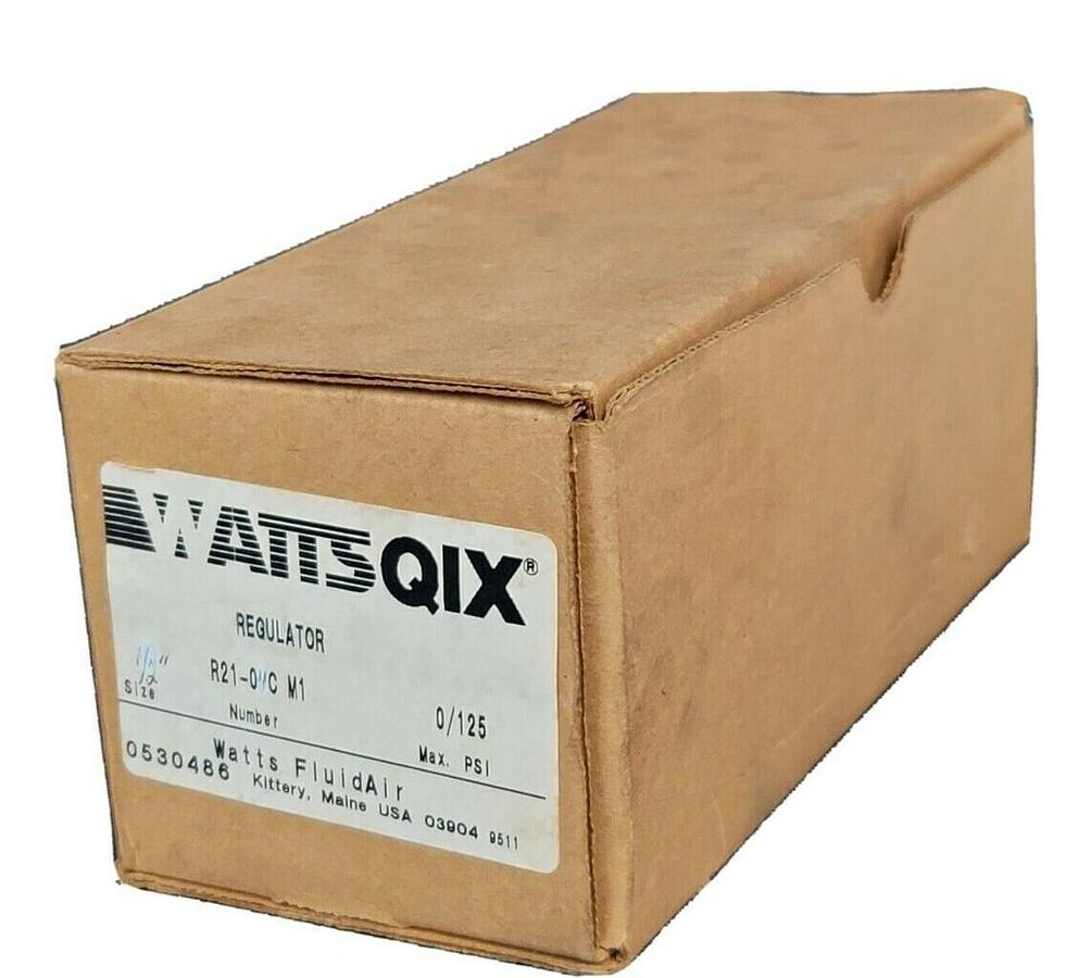 NIB WATTS QIX R21-00C-M1 REGULATOR R2100CM1