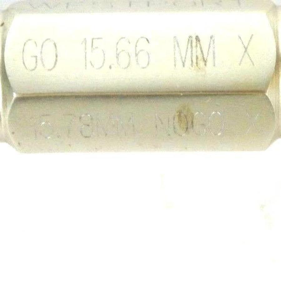 Used WESTPORT PLUG GAGE GO 15.66MM NO GO 15.78MM