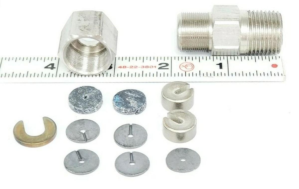 Used NEW UNITED ELECTRIC CONTROLS SD6213-50 1/2" STAINLESS STEEL CONNECTOR KIT
