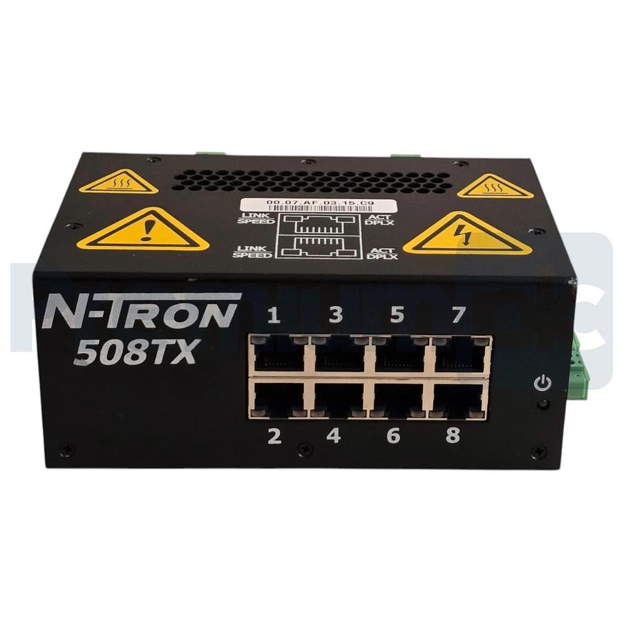 Red Lion N-Tron 508TX-A | 508TX Managed Ethernet Switch 8-Port 10-30VDC NSNP